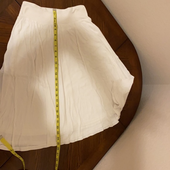 Three dots. White Maxi skirt - Picture 3 of 4